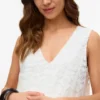 Top con scollo a V dalla vestibilità regolare