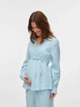 Top con scollo a V e vestibilità regolare