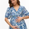 Top con scollo a V e vestibilità regolare