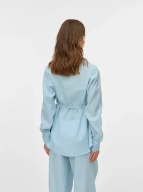 Top con scollo a V e vestibilità regolare
