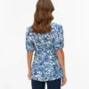 Top con scollo a V e vestibilità regolare