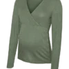Top con scollo a V e vestibilità regolare
