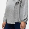 Top con scollo a V e vestibilità regolare