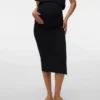 Top corto con scollo rotondo