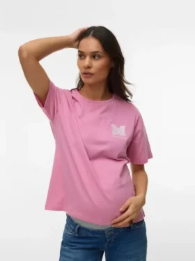 Top dal taglio ampio con scollo rotondo