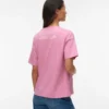 Top dal taglio ampio con scollo rotondo