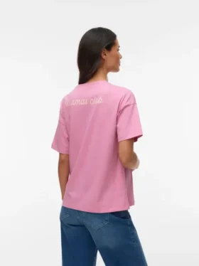 Top dal taglio ampio con scollo rotondo