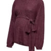 Top dal taglio regolare con scollo rotondo
