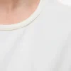 Top dal taglio regolare con scollo rotondo