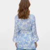 Top dalla vestibilità ampia con scollo a V