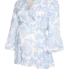 Top dalla vestibilità ampia con scollo a V