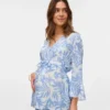 Top dalla vestibilità ampia con scollo a V