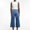 Tsvera High Rise Wide Fit – Jeans cropped