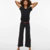 Vmdaisy Jeans a vita alta e vestibilità ampia – Modello cropped