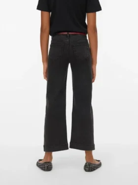 Vmdaisy Jeans a vita alta e vestibilità ampia – Modello cropped