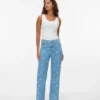 Vmtessa High Rise Wide Fit – Jeans cropped