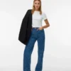 Vmtessa High Rise Wide Fit – Jeans cropped