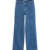 Vmtessa High Rise Wide Fit – Jeans cropped