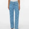Vmtessa High Rise Wide Fit – Jeans cropped